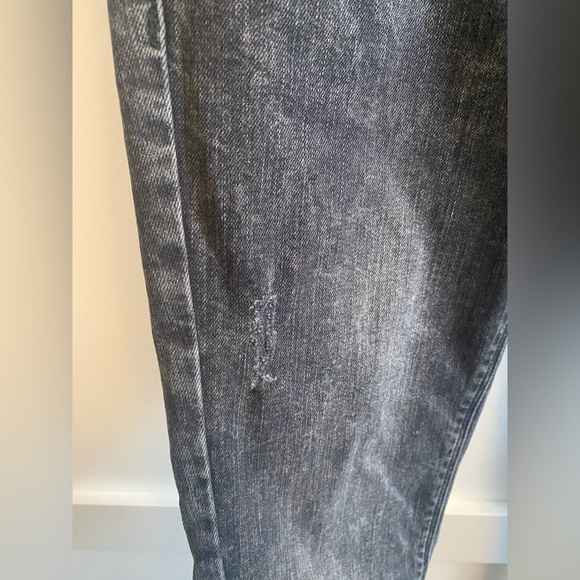 Zara High Rise Distressed Premium Denim - Picture 8 of 10